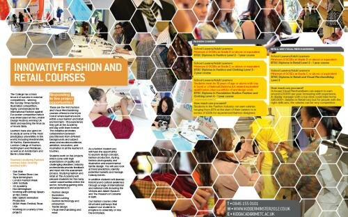 Fashion & Visual Merchandising Brochure